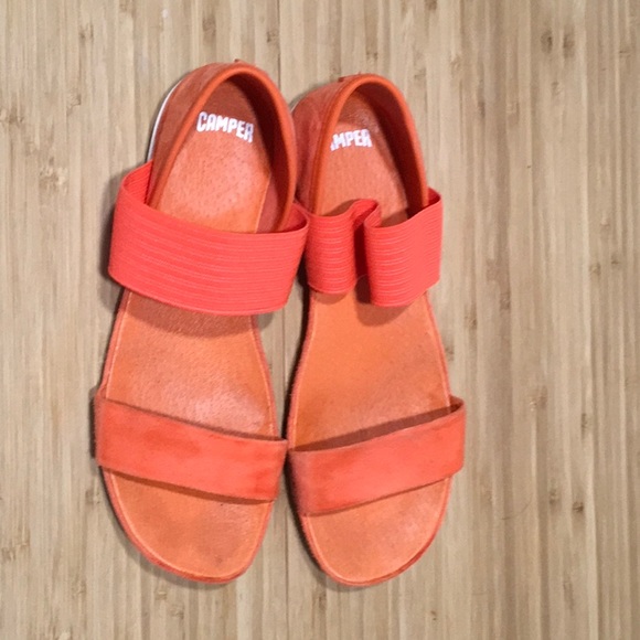 Camper neon orange sandals - Picture 1 of 3